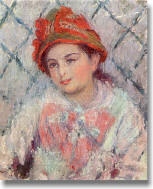 モネ　アリス・オシュデ夫人の肖像